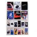 Wall Mounted Brochure Rack w/ 24 Pockets